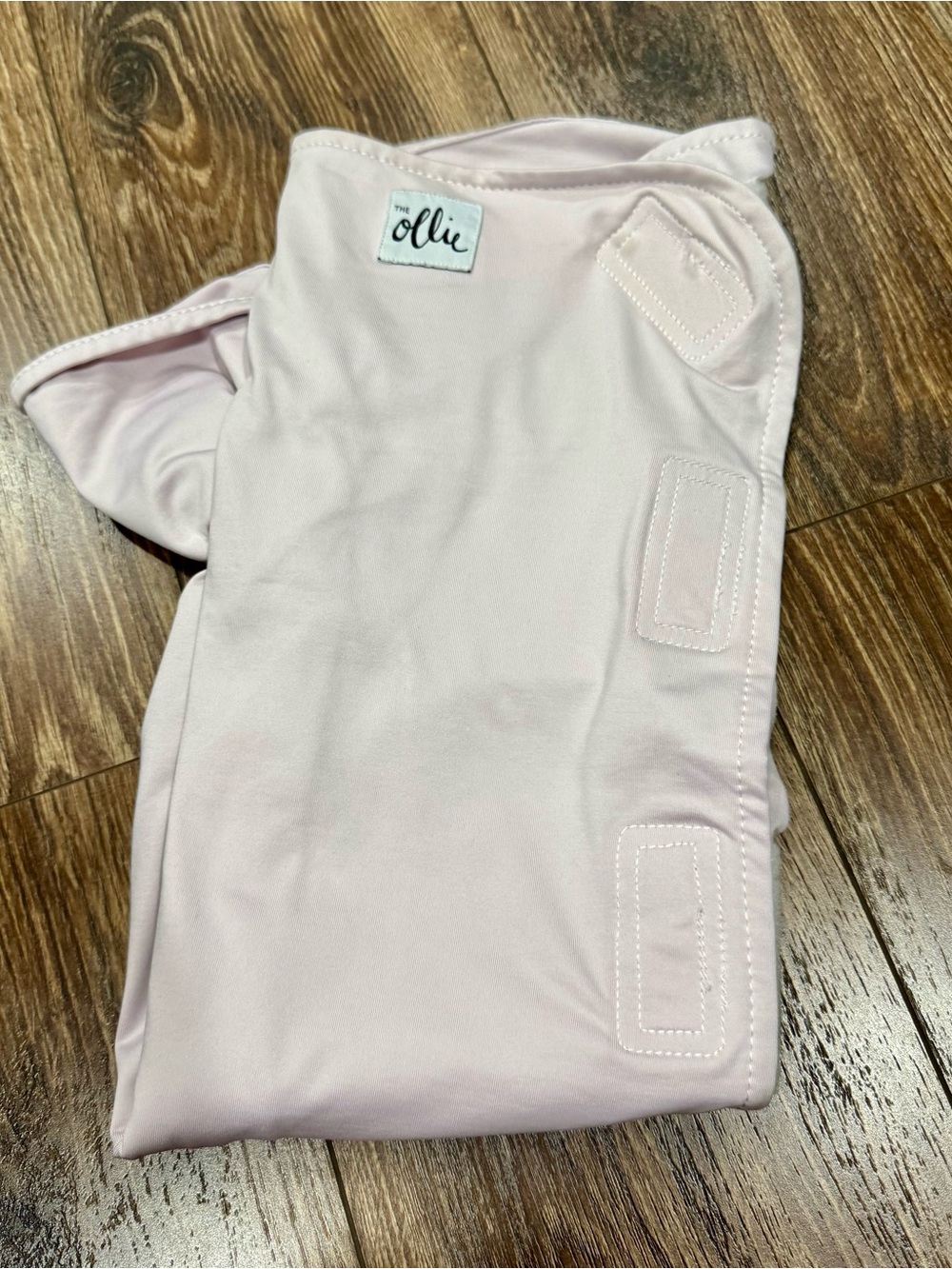 The Ollie Light Pink Baby Swaddle